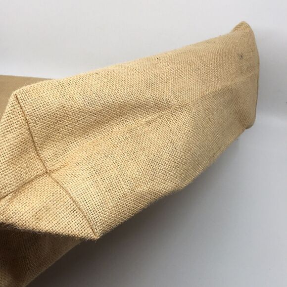 Lakeland Large Jute Tote Happiness is Homemade- Eco-Friendly two strap handles - Picture 10 of 16